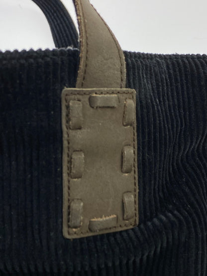 【中古品】【メンズ/レディース】 POLO JEANS ポロジーンズ コーデュロイ トートバッグ 188-241220-me-06-min カラー：ブラック 黒 万代Net店