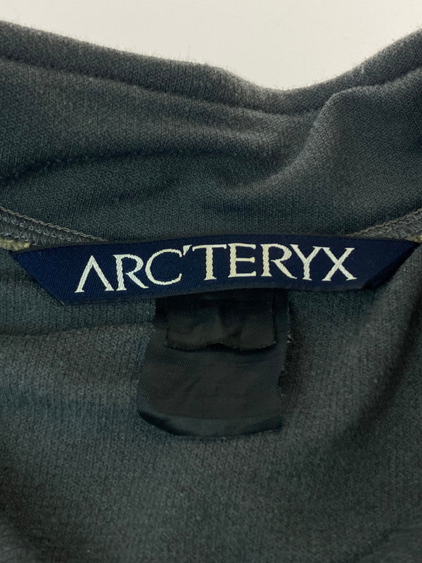 【中古品】【メンズ】 ARC'TERYX アークテリクス 旧タグ カナダ製 90S COVERT ZIP NECK コバートジップ ネック トップス 144-241216-me-24-min カラー：カーキ系 万代Net店