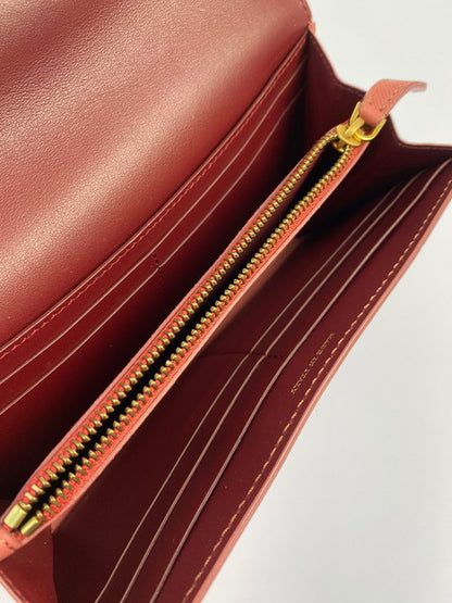 【LIFTる。景品】【中古】【レディース】 BURBERRY バーバリー HALTON LEATHER LONG WALLET 長財布 181-241222-ks-11-min カラー：ピンク 万代Net店