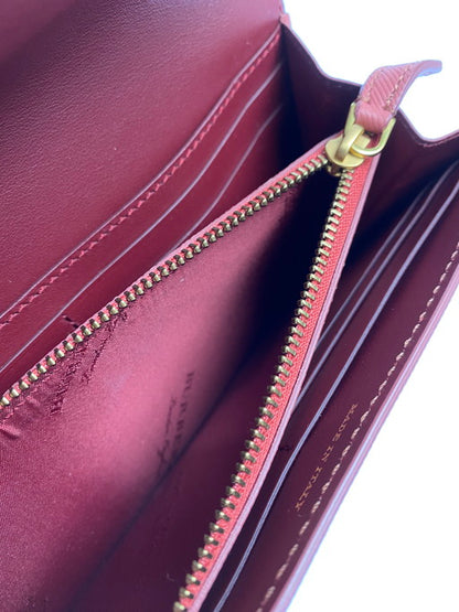 【LIFTる。景品】【中古】【レディース】 BURBERRY バーバリー HALTON LEATHER LONG WALLET 長財布 181-241222-ks-11-min カラー：ピンク 万代Net店