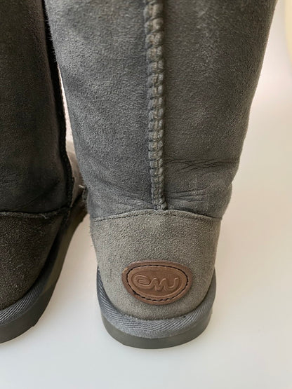 【中古品】【レディース】 EMU エミュ U10002 STINGER LO CHARCOAL スティンガー ブーツ 靴 167-241220-me-34-min サイズ：23.0cm カラー：チャコール 万代Net店