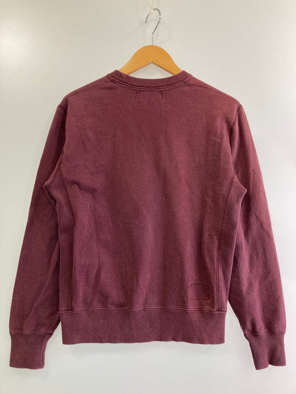 【中古品】【メンズ】 GOODENOUGH グッドイナフ IVY カレッジスウェット トレーナー トップス 142-241216-me-22-min サイズ：S カラー：ボルドー系 万代Net店