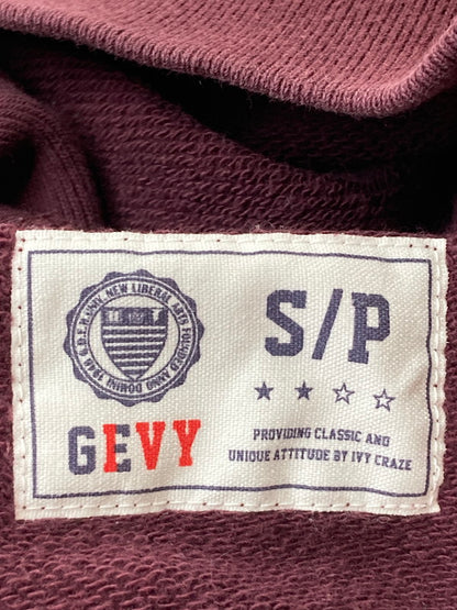 【中古品】【メンズ】 GOODENOUGH グッドイナフ IVY カレッジスウェット トレーナー トップス 142-241216-me-22-min サイズ：S カラー：ボルドー系 万代Net店