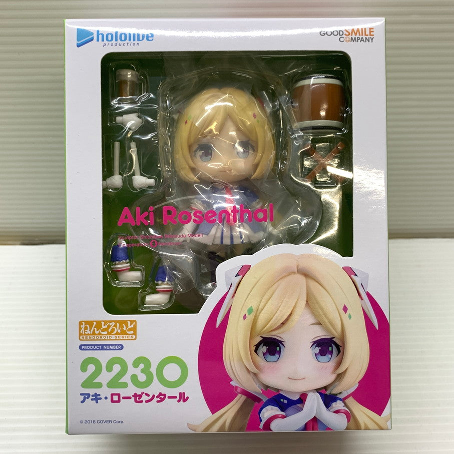 【中古品】 ねんどろいど アキ・ローゼンタール ホロライブ hololive フィギュア グッドスマイルカンパニー 053-260729-SH-02-hon 万代Net店