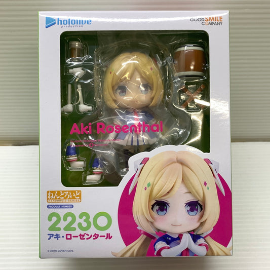 【中古品】 ねんどろいど アキ・ローゼンタール ホロライブ hololive フィギュア グッドスマイルカンパニー 053-251201-em-09-min 万代Net店