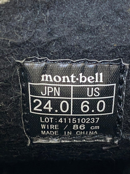 【中古品】【メンズ】 MONT BELL モンベル ヴェイルブーツ 靴 ウインターブーツ メンズ アウトドア 167-241220-em-23-min サイズ：27.5ｃｍ カラー：ブラック 万代Net店