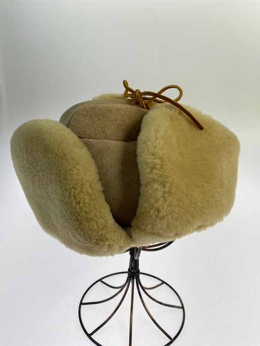 【中古品】【メンズ】  CARIBOU CLOTHES MADE IN CANADA SHEEPSKIN HUNTING HAT ボアキャップ 185-241222-AB-1-min カラー：ベージュ系 万代Net店