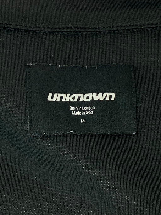【中古品】【メンズ】 UNKNOWN LONDON TRACK JACKET アンノウン ロンドン トラックジャケット ジャージ アウター 141-241219-yn-10-min サイズ：M カラー：ブラック 万代Net店