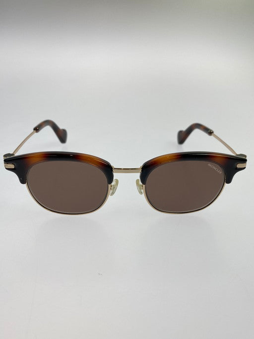 【中古品】【メンズ】 MONCLER モンクレール SUNGLASSES ML0036 52J オーバル サングラス アイウエア 203-241227-yn-01-min サイズ：49□21 145 カラー：ブラウン系 万代Net店