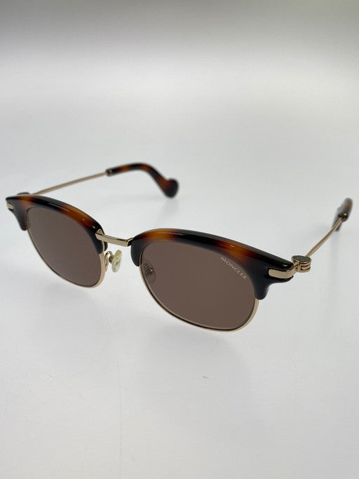 【中古品】【メンズ】 MONCLER モンクレール SUNGLASSES ML0036 52J オーバル サングラス アイウエア 203-241227-yn-01-min サイズ：49□21 145 カラー：ブラウン系 万代Net店