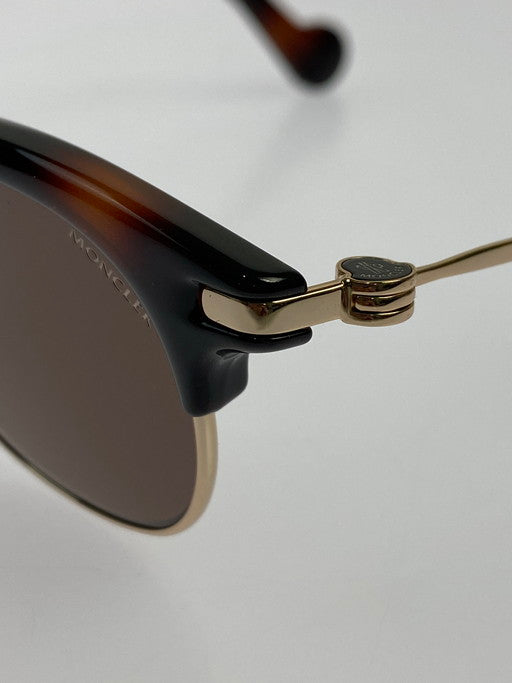 【中古品】【メンズ】 MONCLER モンクレール SUNGLASSES ML0036 52J オーバル サングラス アイウエア 203-241227-yn-01-min サイズ：49□21 145 カラー：ブラウン系 万代Net店