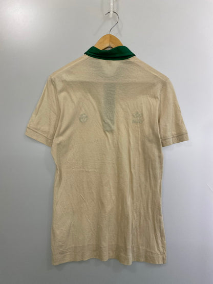 【現状渡し品】【メンズ】 SERGIO TACCHINI セルジオ タッキーニ80-90S POLO SHIRT ポロシャツ 146-260408-zi-25-min サイズ：US L カラー：グリーン/ベージュ 万代Net店