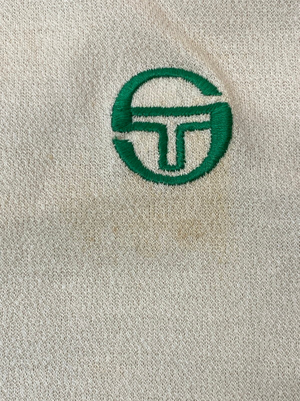 【現状渡し品】【メンズ】 SERGIO TACCHINI セルジオ タッキーニ80-90S POLO SHIRT ポロシャツ 146-260408-zi-25-min サイズ：US L カラー：グリーン/ベージュ 万代Net店
