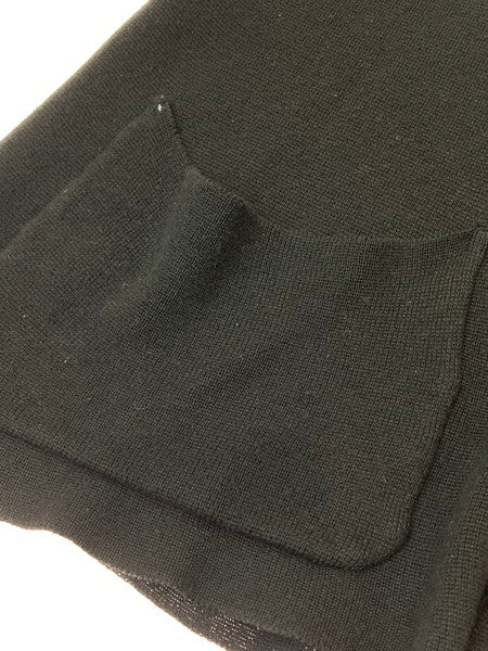 【中古品】【メンズ】 PORTER CLASSIC ポータークラシック COTTON SILK CARDIGAN コットン シルク カーディガン 140-241223-me-04-min サイズ：XL カラー：ブラック 黒 万代Net店