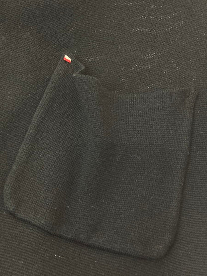 【中古品】【メンズ】 PORTER CLASSIC ポータークラシック COTTON SILK CARDIGAN コットン シルク カーディガン 140-241223-me-04-min サイズ：XL カラー：ブラック 黒 万代Net店