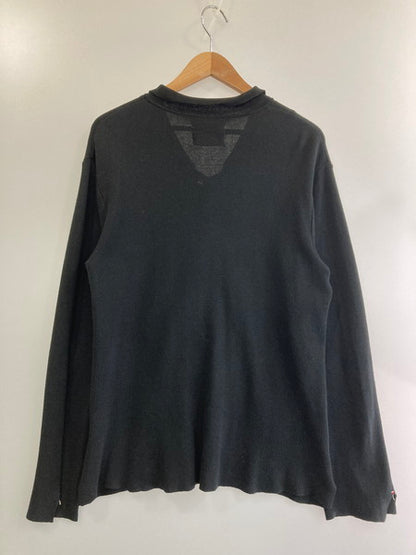 【中古品】【メンズ】 PORTER CLASSIC ポータークラシック COTTON SILK CARDIGAN コットン シルク カーディガン 140-241223-me-04-min サイズ：XL カラー：ブラック 黒 万代Net店