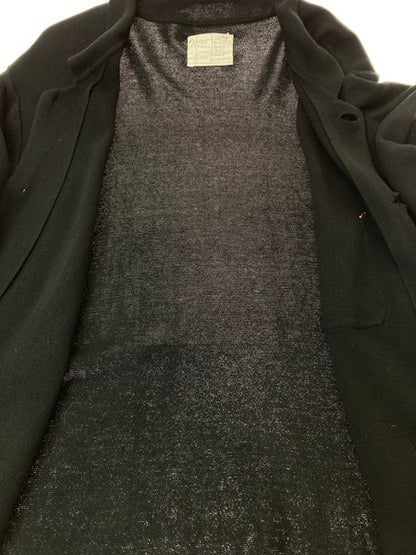 【中古品】【メンズ】 PORTER CLASSIC ポータークラシック COTTON SILK CARDIGAN コットン シルク カーディガン 140-241223-me-04-min サイズ：XL カラー：ブラック 黒 万代Net店