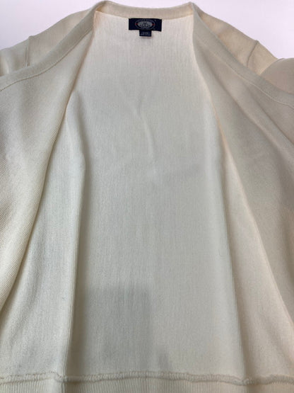 【中古品】【メンズ】 KNIGHTS BRIDGE ナイツ ブリッジ USA製 90S KNIT CARDIGAN アメリカ製 ９０年代 ナイト カーディガン メンズ 146-241223-em-13-min サイズ：L カラー：オフホワイト 万代Net店