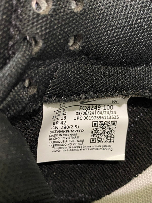 【LIFTる。景品】【中古】【メンズ】 NIKE ナイキ FQ8249-100 DUNK LOW RETRO SE SNEAKER ダンク ロー スニーカー シューズ 靴 160-241222-AB-25-min サイズ：28.0cm カラー：WHITE/BLACK-WHITE 万代Net店