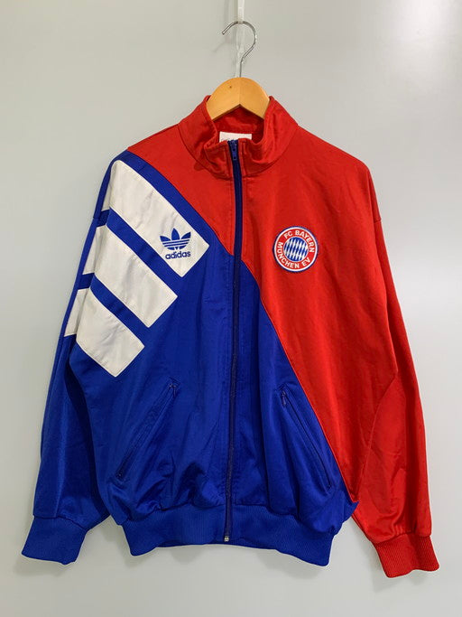 【中古品】【メンズ】 adidas アディダス TRACK JACKET トラックジャケット アウター 146-241224-AS-30-min サイズ：M カラー：レッド/ブルー/ホワイト 万代Net店