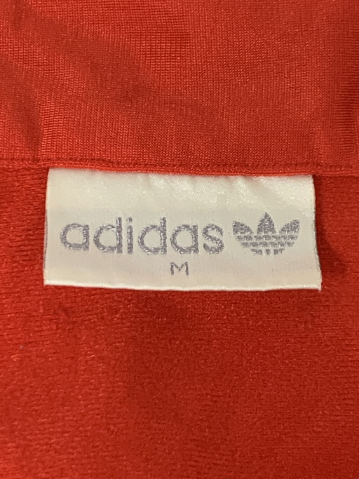 【中古品】【メンズ】 adidas アディダス TRACK JACKET トラックジャケット アウター 146-241224-AS-30-min サイズ：M カラー：レッド/ブルー/ホワイト 万代Net店