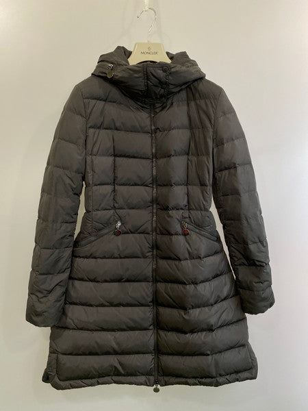 【中古品】【レディース】 MONCLER モンクレール 420934992905 FLAMME DOWN COAT アウター ダウンコート 168-241224-AS-15-min カラー：グレー 万代Net店