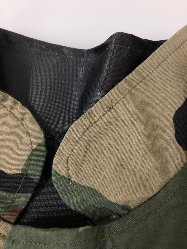 【現状渡し品】【メンズ】 U.S.ARMY ユーエスアーミー 80S SUIT CHEMICAL PROTECTIVE CLASS 1 100-86-C-0810 86年製造 ケミカル プロテクティブ クラス ワン ミリタリー ジャケット メンズ アウター 146-260510-em-65-min サイズ：XS カラー：グリーン系（カモ） 万代Net店