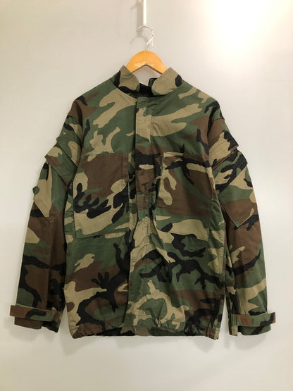 【現状渡し品】【メンズ】 U.S.ARMY ユーエスアーミー 80S SUIT CHEMICAL PROTECTIVE CLASS 1 100-86-C-0810 86年製造 ケミカル プロテクティブ クラス ワン ミリタリー ジャケット メンズ アウター 146-260510-em-65-min サイズ：XS カラー：グリーン系（カモ） 万代Net店