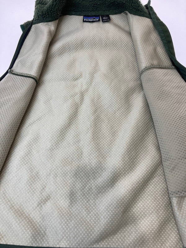 【中古品】【メンズ】 patagonia パタゴニア 23044 00AW CLASSIC RETRO-X VEST クラシックレトロX ベスト 144-241225-ks-08-min サイズ：S カラー：グリーン 万代Net店