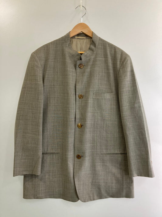 【中古品】【メンズ】 ISSEY MIYAKE イッセイミヤケ ME41-FB005 94SS MAO COLLAR JACKET カラージャケット 140-241225-ks-01-min サイズ：M カラー：ライトグレー系 万代Net店