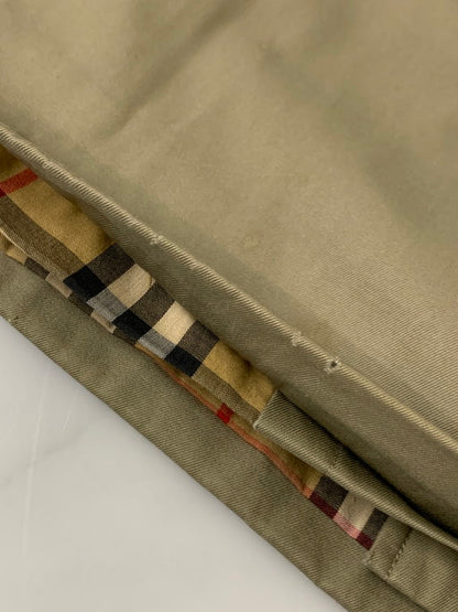 【中古品】【メンズ】 小文字タグ(Ｒ表記) 70-80S SOUTIEN COLLAR COAT 70-80年代 ステンカラーコート アウター 141-241226-jt-14-min カラー：ライトオリーブ系 万代Net店