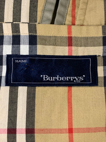【中古品】【メンズ】 小文字タグ(Ｒ表記) 70-80S SOUTIEN COLLAR COAT 70-80年代 ステンカラーコート アウター 141-241226-jt-14-min カラー：ライトオリーブ系 万代Net店