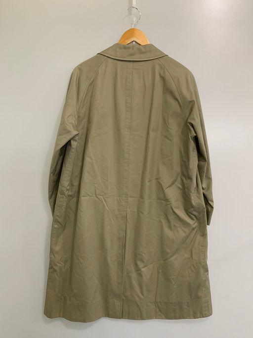 【中古品】【メンズ】 小文字タグ(Ｒ表記) 70-80S SOUTIEN COLLAR COAT 70-80年代 ステンカラーコート アウター 141-241226-jt-14-min カラー：ライトオリーブ系 万代Net店