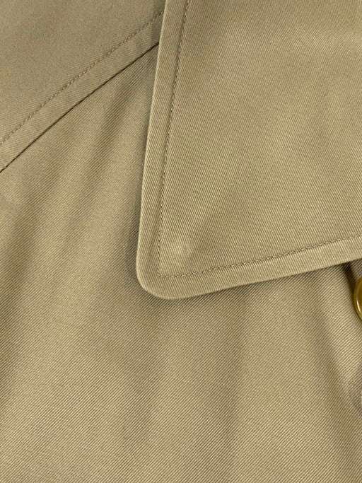 【中古品】【メンズ】 小文字タグ(Ｒ表記) 70-80S SOUTIEN COLLAR COAT 70-80年代 ステンカラーコート アウター 141-241226-jt-14-min カラー：ライトオリーブ系 万代Net店