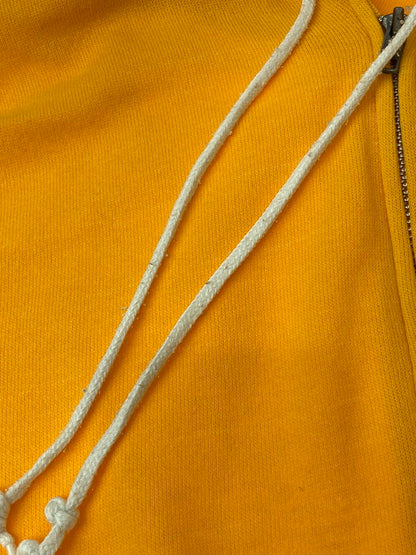 【中古品】【メンズ】 HANES ヘインズ 80'S SOLID ZIP UP HOODIE 80年代 ソリッド ジップアップ フーディー パーカー USA製 146-251027-na-04-tag サイズ：L カラー：オレンジ 万代Net店