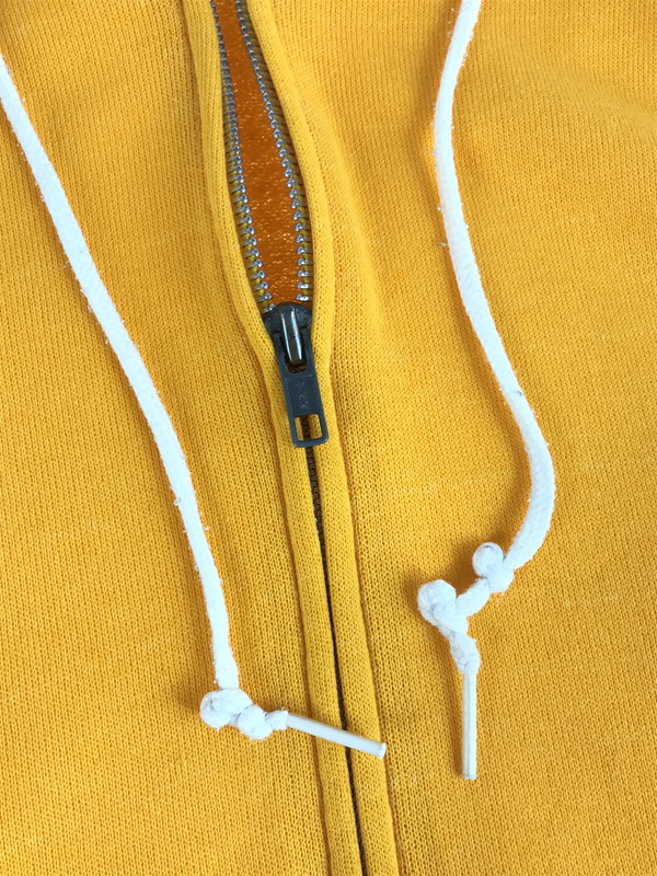 【中古品】【メンズ】 HANES ヘインズ 80'S SOLID ZIP UP HOODIE 80年代 ソリッド ジップアップ フーディー パーカー USA製 146-251027-na-04-tag サイズ：L カラー：オレンジ 万代Net店