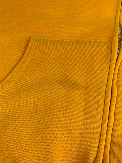 【中古品】【メンズ】 HANES ヘインズ 80'S SOLID ZIP UP HOODIE 80年代 ソリッド ジップアップ フーディー パーカー USA製 146-251027-na-04-tag サイズ：L カラー：オレンジ 万代Net店