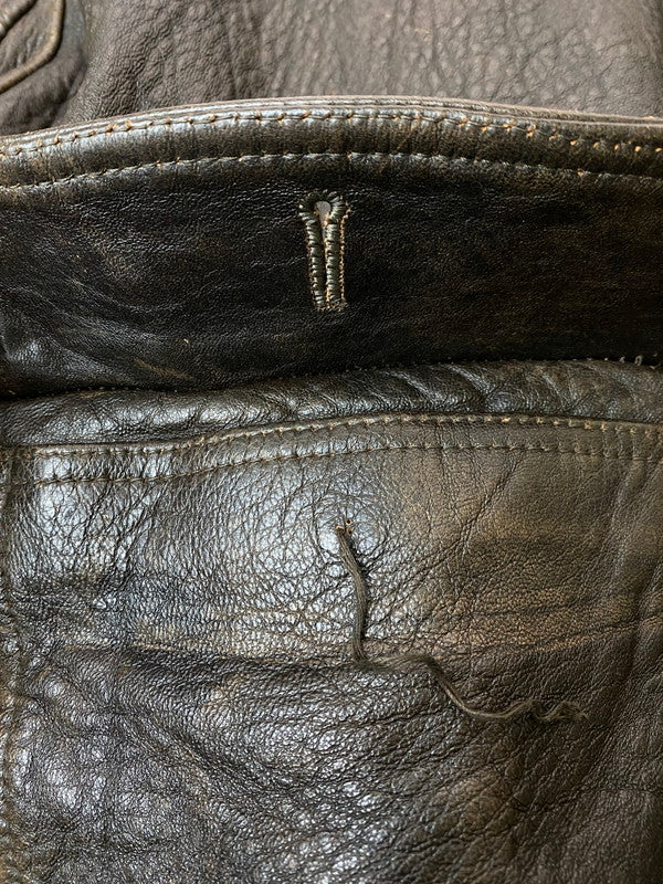 【現状渡し品】【メンズ】 AVIREX アヴィレックス AVIREX SPEC.7823 G-1 LEATHER FLIGHT JACKET レザーフライトジャケット 145-251220-zi-17-min サイズ：XXL カラー：ブラウン 万代Net店