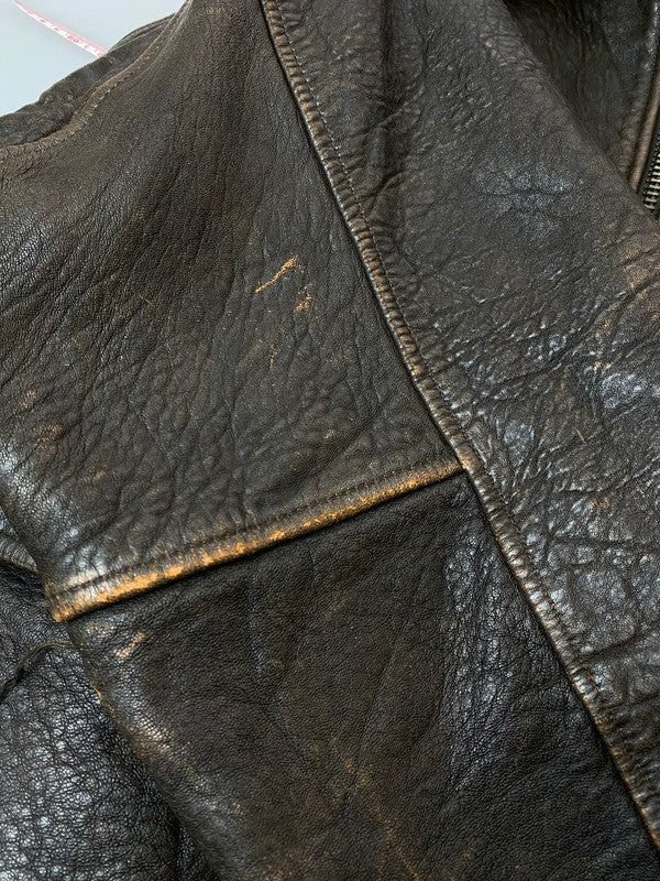 【現状渡し品】【メンズ】 AVIREX アヴィレックス AVIREX SPEC.7823 G-1 LEATHER FLIGHT JACKET レザーフライトジャケット 145-251220-zi-17-min サイズ：XXL カラー：ブラウン 万代Net店