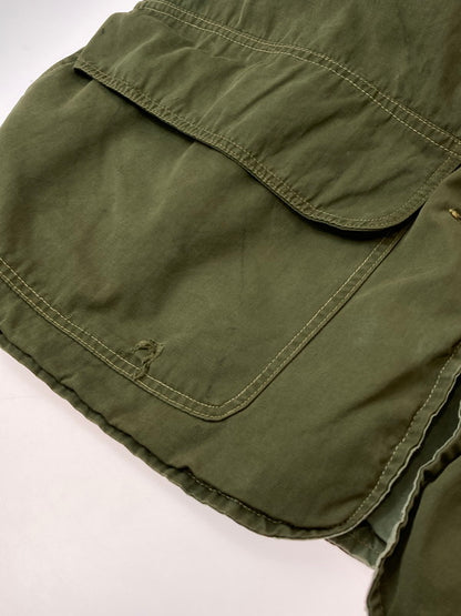 【現状渡し品】【メンズ】 L.L.Bean エルエルビーン 黒タグ 30-40S COTTON POPLIN HUNTING JACKET ハンティングジャケット 144-241225-ks-03-min サイズ：不明 カラー：カーキ 万代Net店