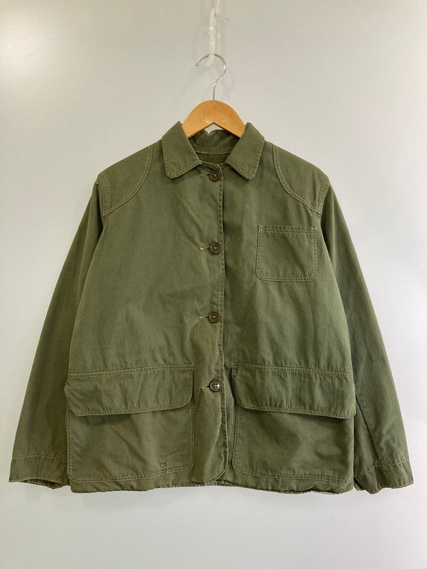 【現状渡し品】【メンズ】 L.L.Bean エルエルビーン 黒タグ 30-40S COTTON POPLIN HUNTING JACKET ハンティングジャケット 144-241225-ks-03-min サイズ：不明 カラー：カーキ 万代Net店