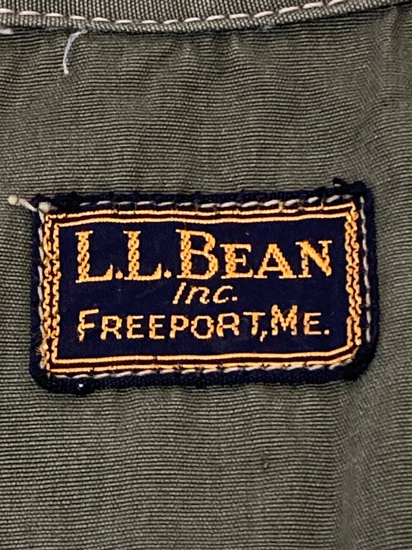 【現状渡し品】【メンズ】 L.L.Bean エルエルビーン 黒タグ 30-40S COTTON POPLIN HUNTING JACKET ハンティングジャケット 144-241225-ks-03-min サイズ：不明 カラー：カーキ 万代Net店