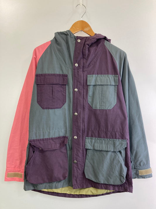 【中古品】【メンズ】 SIERRA DESIGNS シェラデザイン CRAZY 60 40 MOUNTAIN PARKA マウンテンパーカー 144-241225-ks-04-min サイズ：M カラー：ピンク/グレー/パープル 万代Net店