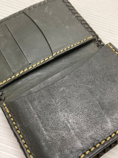 【中古品】【メンズ】 SAAD レザー カードケース レプタイル柄 名刺入れ 小物 201-260115-em-23-min カラー：ブラウン系 万代Net店