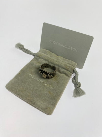 【中古品】【メンズ】 Cody Sanderson コディサンダーソン WAVE GEAR 3 STARS RING ウェーブギアスリースターリング 指輪 192-241226-me-15-min サイズ：日本サイズ実寸約15号 カラー：シルバー 万代Net店