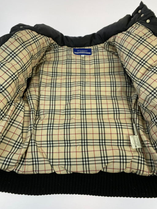 【中古品】【メンズ】 BURBERRY BLUE LABEL バーバリーブルーレーベル FCF25-545-09 ダウンジャケット アウター 141-241228-AS-31-min サイズ：38 カラー：ブラック 万代Net店