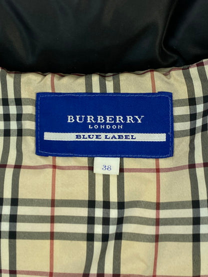 【中古品】【メンズ】 BURBERRY BLUE LABEL バーバリーブルーレーベル FCF25-545-09 ダウンジャケット アウター 141-241228-AS-31-min サイズ：38 カラー：ブラック 万代Net店