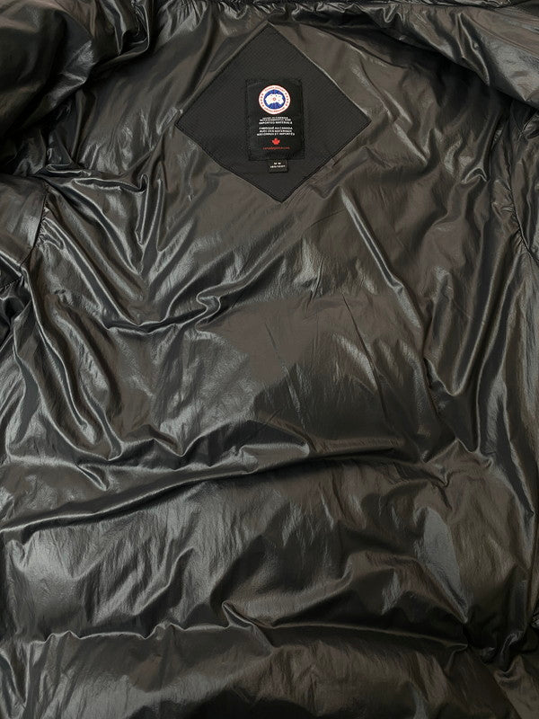 【中古品】【メンズ】  CANADA GOOSE カナダグース 5076M ARMSTRONG HOODY アームストロング フーディ ダウンジャケット 141-250101-cn-14-min サイズ：M カラー：ブラック 万代Net店