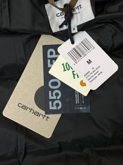 【中古品】【メンズ】 Carhartt カーハート WIP ダブリューアイピー DANVILLE JACKET ダンビル ジャケット ダウンジャケット アウター 142-250101-cn-18-min サイズ：M カラー：ブラウン 万代Net店