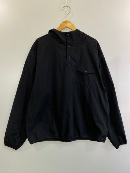 【中古美品】【メンズ】  HAVE A GOOD DAY ハブアグッドデイ NYLON PULLOVER HOODIE ナイロン プルオーバー フーディー アウター ジャケット 142-250101-cn-15-min サイズ：3 カラー：ブラック 万代Net店